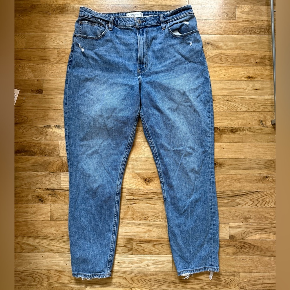 Abercrombie & Fitch The Skinny High Rise Curve Love Jeans